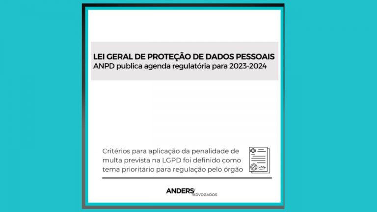 Agenda regulatória 2023-2024 ANPD